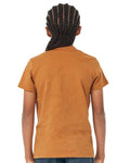 Bella + Canvas 3001Y Youth Jersey Tee - Toast - model back