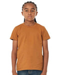 Bella + Canvas 3001Y Youth Jersey Tee - Toast - model front