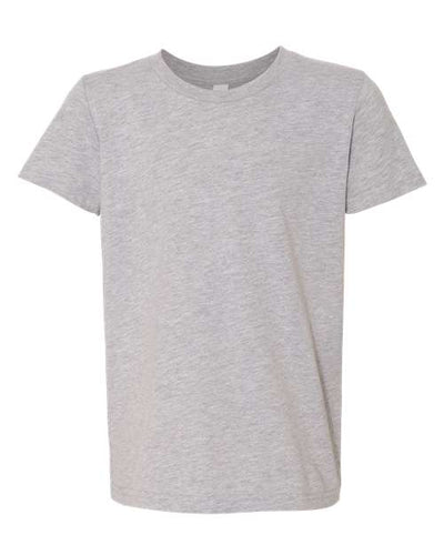 BELLA + CANVAS 3001YCVC Youth CVC Jersey Tee - Athletic Heather - front