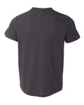 BELLA + CANVAS 3001YCVC Youth CVC Jersey Tee - Dark Grey Heather - back