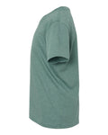 BELLA + CANVAS 3001YCVC Youth CVC Jersey Tee - Heather Dusty Blue - side