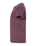 BELLA + CANVAS 3001YCVC Youth CVC Jersey Tee - Heather Maroon - side