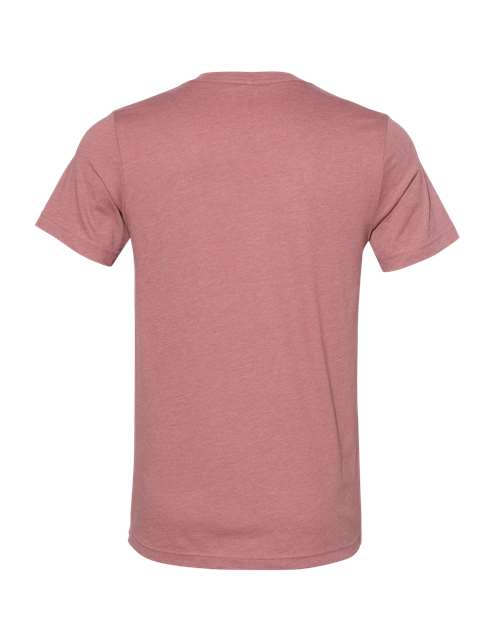 BELLA + CANVAS 3001YCVC Youth CVC Jersey Tee - Heather Mauve - back