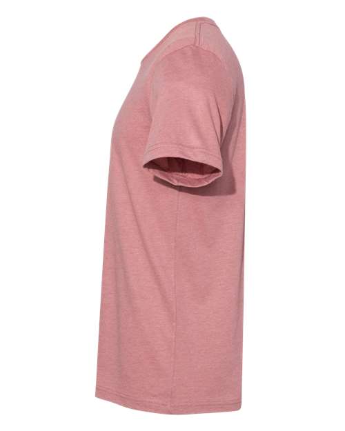 BELLA + CANVAS 3001YCVC Youth CVC Jersey Tee - Heather Mauve - side