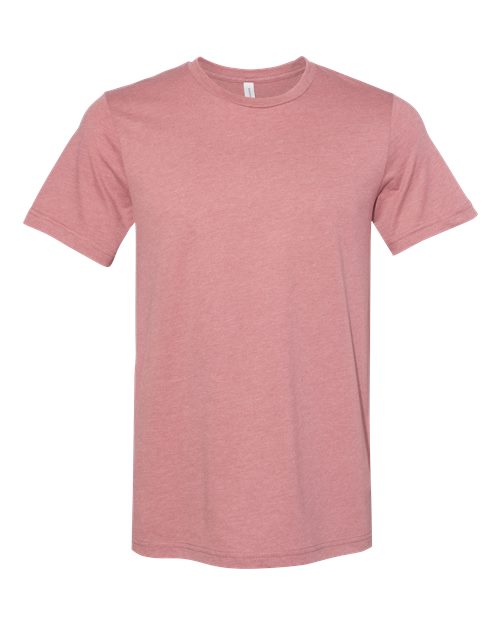 BELLA + CANVAS 3001YCVC Youth CVC Jersey Tee - Heather Mauve - front
