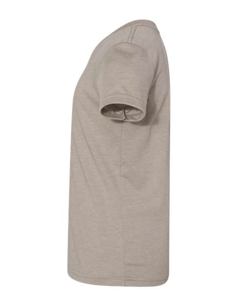 BELLA + CANVAS 3001YCVC Youth CVC Jersey Tee - Heather Stone - side