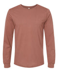 Bella+Canvas 3501 Unisex Jersey Long Sleeve Tee - Chestnut - front