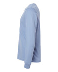 Bella+Canvas 3501 Unisex Jersey Long Sleeve Tee - Lavender Blue - side