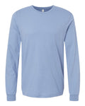 Bella+Canvas 3501 Unisex Jersey Long Sleeve Tee - Lavender Blue - front