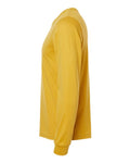 Bella+Canvas 3501 Unisex Jersey Long Sleeve Tee - Mustard - side