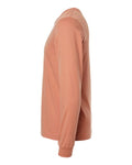 Bella+Canvas 3501 Unisex Jersey Long Sleeve Tee - Terracotta - side