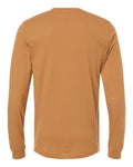 Bella+Canvas 3501 Unisex Jersey Long Sleeve Tee - Toast - back