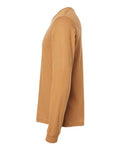 Bella+Canvas 3501 Unisex Jersey Long Sleeve Tee - Toast - side