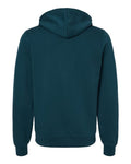 Bella+Canvas 3719 Unisex Sponge Fleece Pullover Hoodie - Atlantic - back
