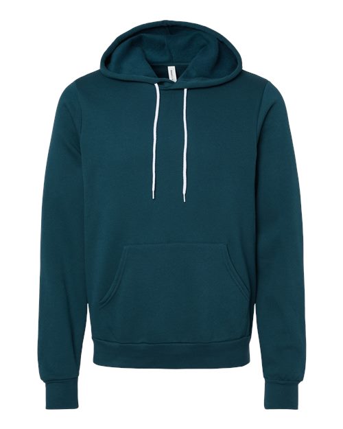 Bella+Canvas 3719 Unisex Sponge Fleece Pullover Hoodie - Atlantic - front