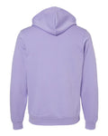 Bella+Canvas 3719 Unisex Sponge Fleece Pullover Hoodie - Dark Lavender - back
