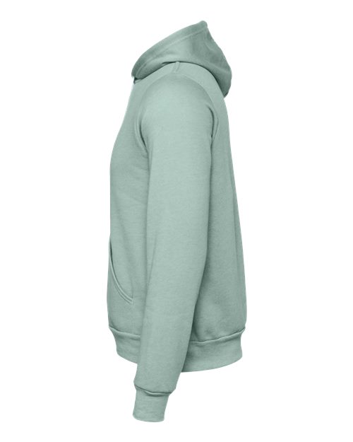 Bella+Canvas 3719 Unisex Sponge Fleece Pullover Hoodie - Dusty Blue - side