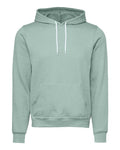 Bella+Canvas 3719 Unisex Sponge Fleece Pullover Hoodie - Dusty Blue - flat front