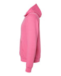 Bella+Canvas 3719 Unisex Sponge Fleece Pullover Hoodie - Heather Charity Pink - side