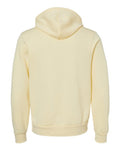 Bella+Canvas 3719 Unisex Sponge Fleece Pullover Hoodie - French Vanilla - back