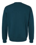 Bella + Canvas 3945 Sponge Fleece Drop Shoulder Crewneck Sweatshirt - Atlantic - back