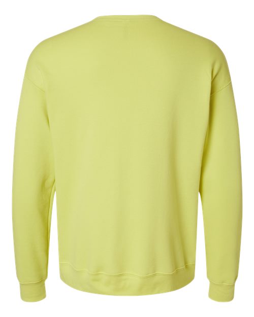 Bella + Canvas 3945 Sponge Fleece Drop Shoulder Crewneck Sweatshirt - Strobe - back