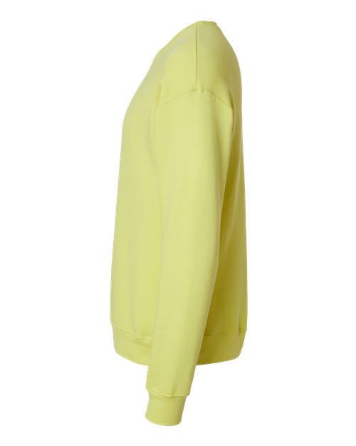 Bella + Canvas 3945 Sponge Fleece Drop Shoulder Crewneck Sweatshirt - Strobe - side