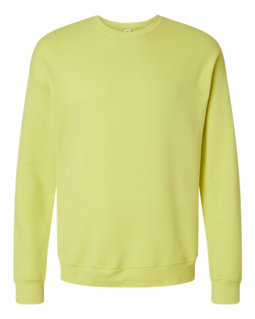 Bella + Canvas 3945 Sponge Fleece Drop Shoulder Crewneck Sweatshirt - Strobe - flat front