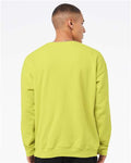 Bella + Canvas 3945 Sponge Fleece Drop Shoulder Crewneck Sweatshirt - Strobe - model back