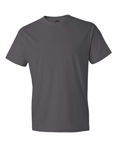 Gildan 980 Unisex Softstyle Lightweight T-Shirt - Charcoal - front