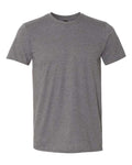 Gildan 980 Unisex Softstyle Lightweight T-Shirt - Graphite Heather - front