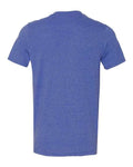 Gildan 980 Unisex Softstyle Lightweight T-Shirt - Heather Blue - back