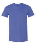 Gildan 980 Unisex Softstyle Lightweight T-Shirt - Heather Blue - front