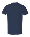 Gildan 980 Unisex Softstyle Lightweight T-Shirt - Heather Navy - back