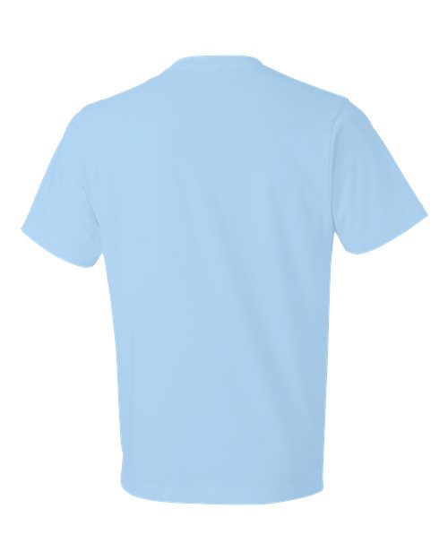 Gildan 980 Unisex Softstyle Lightweight T-Shirt - Baby Blue - back