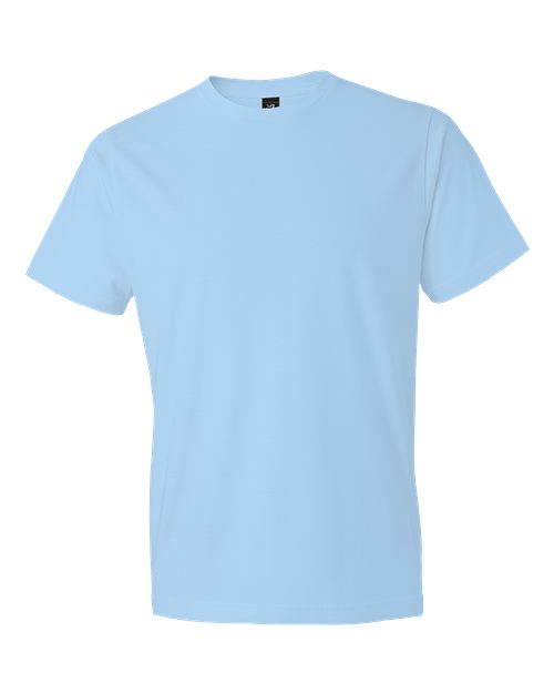Gildan 980 Unisex Softstyle Lightweight T-Shirt - Baby Blue - front