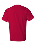 Gildan 980 Unisex Softstyle Lightweight T-Shirt - True Red - back