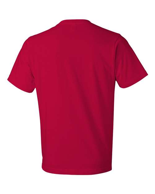 Gildan 980 Unisex Softstyle Lightweight T-Shirt - True Red - back