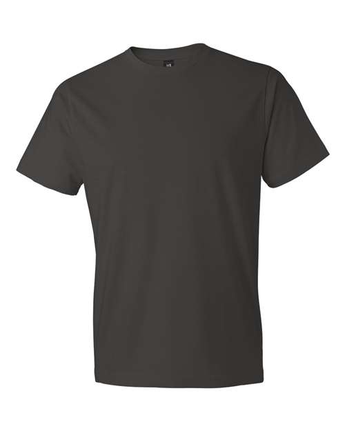 Gildan 980 Unisex Softstyle Lightweight T-Shirt - Smoke - front