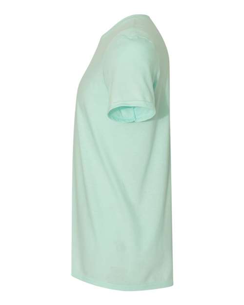 Gildan 980 Unisex Softstyle Lightweight T-Shirt - Teal Ice - side