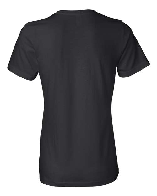 Gildan 880 Women's Softstyle Lightweight T-Shirt - Black - back