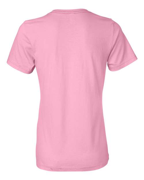 Gildan 880 Women's Softstyle Lightweight T-Shirt - Charity Pink - back