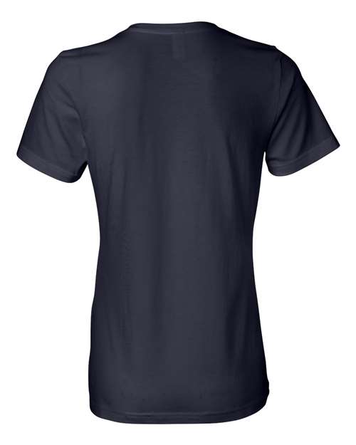 Gildan 880 Women's Softstyle Lightweight T-Shirt - Navy - back