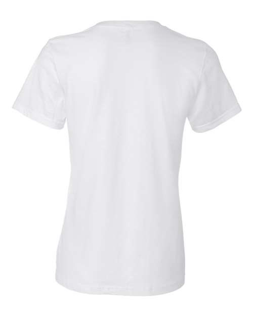 Gildan 880 Women's Softstyle Lightweight T-Shirt - White - back