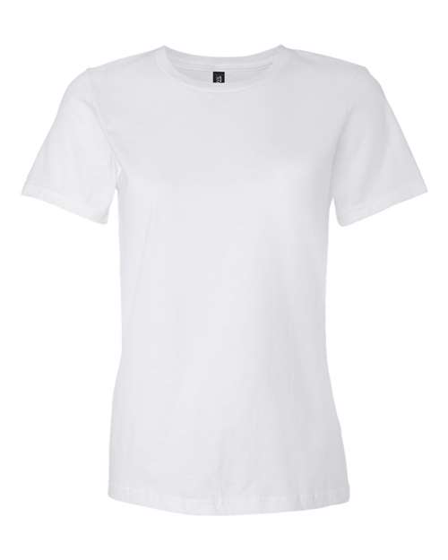 Gildan 880 Women's Softstyle Lightweight T-Shirt - White - front