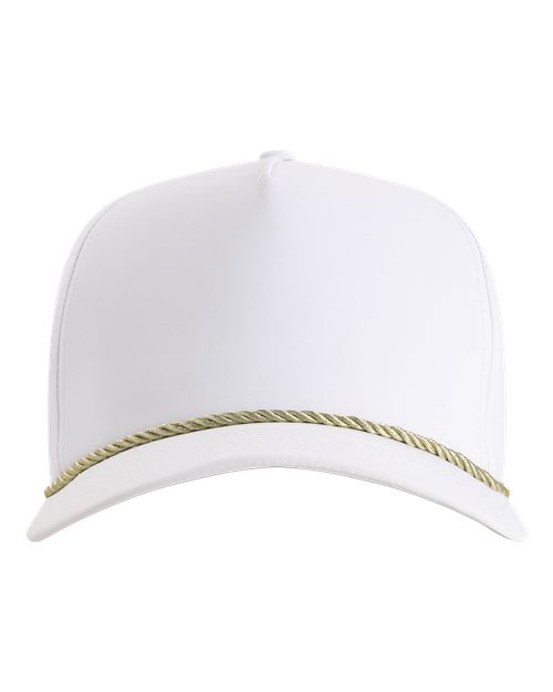 Imperial 5054 The Wrightson Cap - White/ Metallic Gold - front
