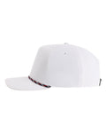 Imperial 5054 The Wrightson Cap - White/ Navy-Red - side