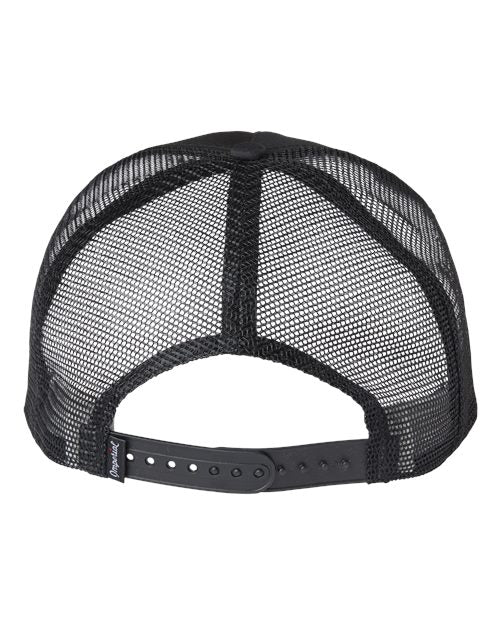 Imperial 5055 The Rabble Rouser Cap - Black/ Black/ White - back