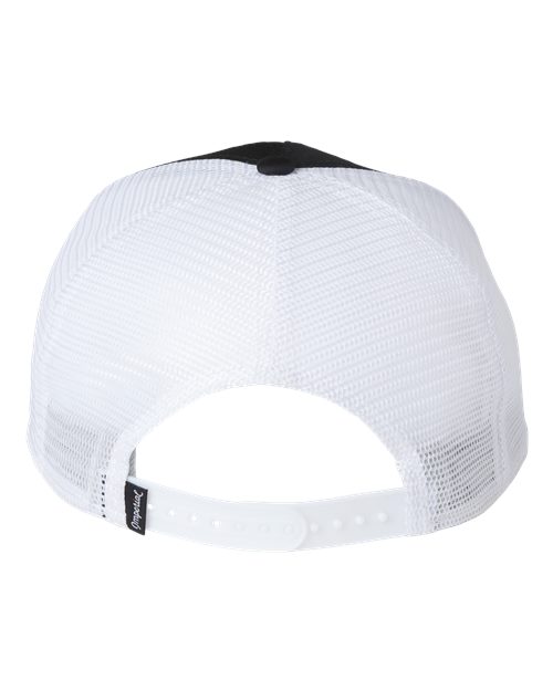 Imperial 5055 The Rabble Rouser Cap - Black/ White/ White - back
