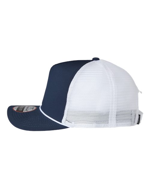 Imperial 5055 The Rabble Rouser Cap - Navy/ White/ White - side